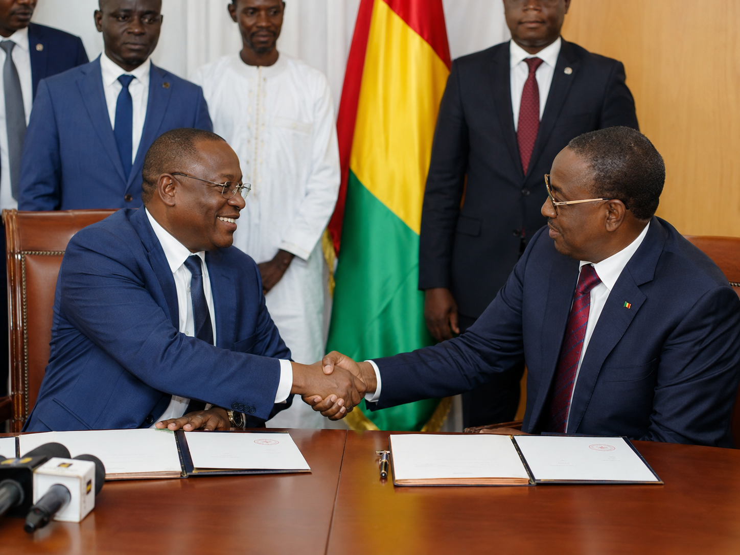 Cérémonie de signature officielle — DGPEIP